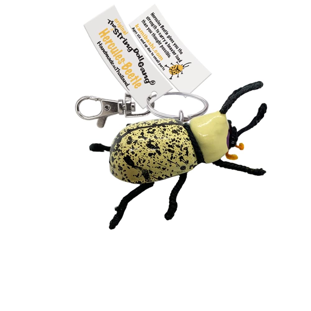 Kamibashi Hercules Beetle Original String Doll Gang Keychain Clip
