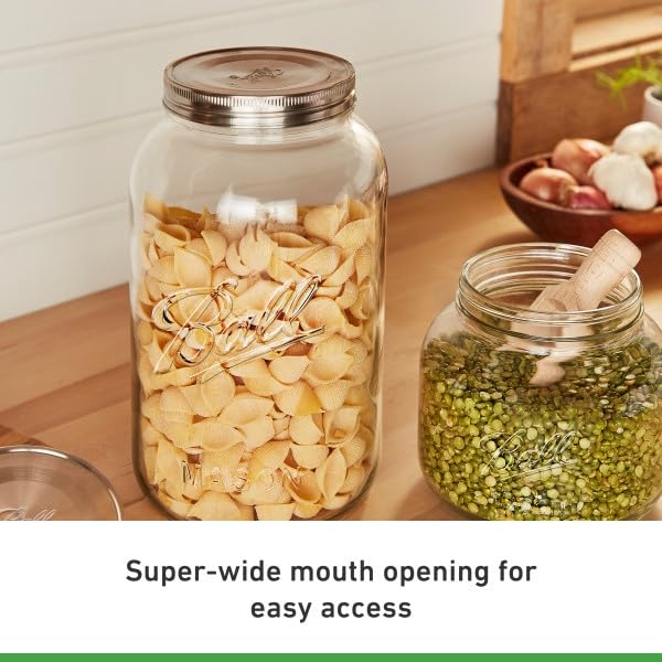 Amazon.com: Ball Decorative Glass Mason Jar Variation (128 Ounce