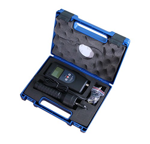 BYQTEC DT-2859 Digital Photo Contact Tachometer Laser RPM Surface Speed Meter Speedometer with Photo TACH.(RPM) & Contact TACH. (RPM, m/min, ft/min)