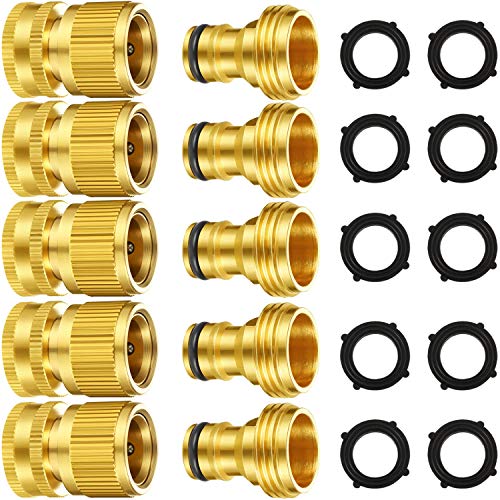 Honoson Solid Brass Garden Hose Quick Connect Fittings