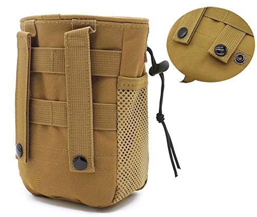 Coollooda Foldable Drop Leg Bag Waist Pack for Outdoor Hiking Cycling Running Belt Dump Pouch Military Fanny Hip Packs… - Image 4