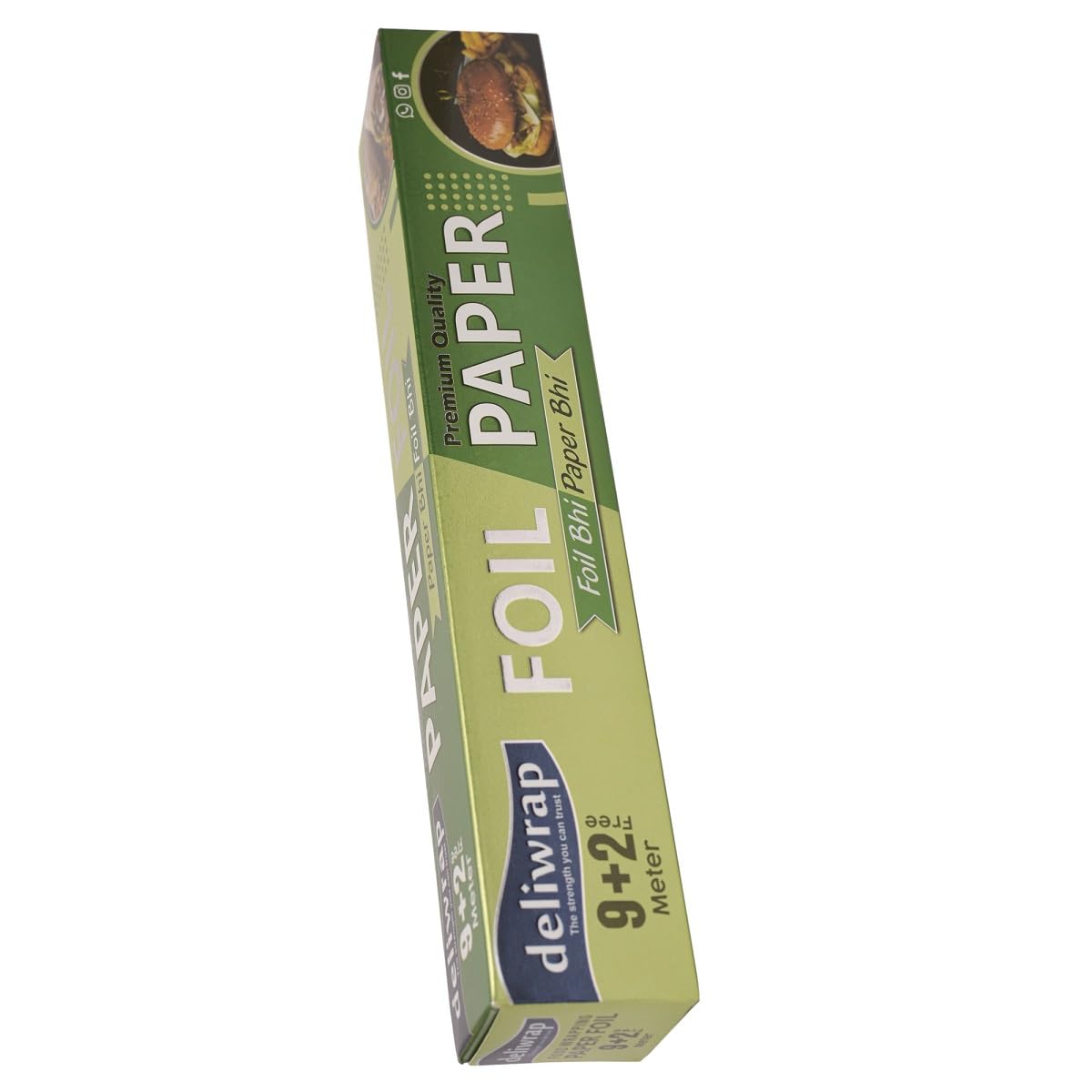 11 Meters Food Wrapping Paper| ISI Certified |Chemical Free Paper for Food |Parchment Paper for Food Wrapping | Non-Stick Wrapping Paper| Foil Paper for Wrapping & Oil Absorption | Pack of 1