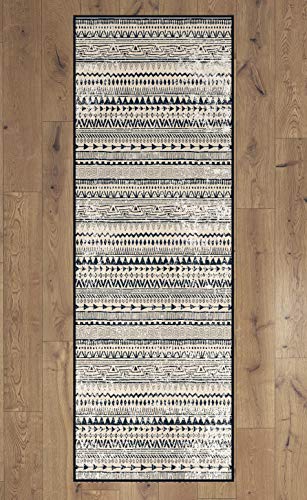 Tapete Boho Deerlux para Sala, 2.5 x 6.5 pies miniatura 1