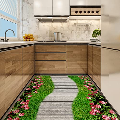 Tapis de passage lavable pour sol propre dans le couloir de maison - 3