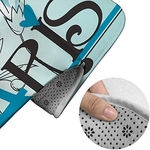 Badezimmerteppich-Set, 3-teilig, florales Pariser Eiffelturm-Thema, waschbare Badteppiche, rutschfest, mit Rückenpolster, Konturteppich und Toilettendeckelbezug – Bild 5