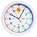 Price comparison product image Amonev Time Teacher Children Wall Clock With Silent Movement. 30 Centimeter Diameter