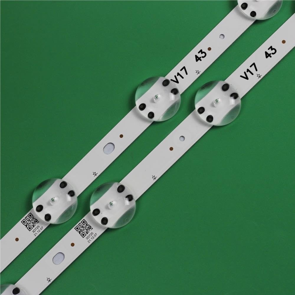Tira de LED 43 V17 ART3 2867 Compatible con TV de 43 "43UJ6525 43UJ6565 43UJ6519 43UJ6510 43UJ6680 43UJ6500 6916L-2867A 2867B LC430DQE(FLM1)
