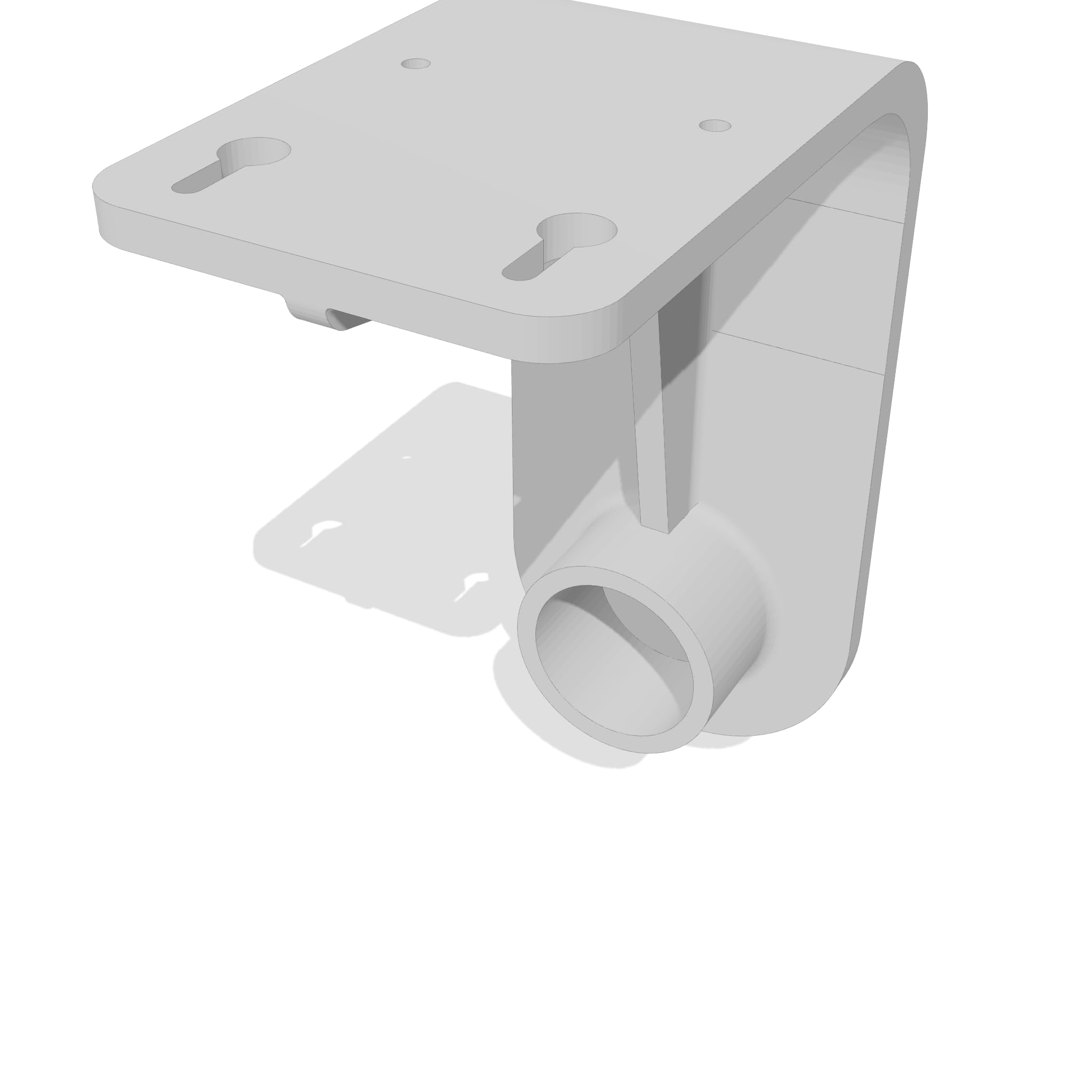 SplashNColor Wall Mount Tree Bracket for Bird Buddy Bird Feeder – Sturdy Pole Mounting Support | No-Damage Outdoor Installation | Universal Fit Hanging Arm Holder for Garden