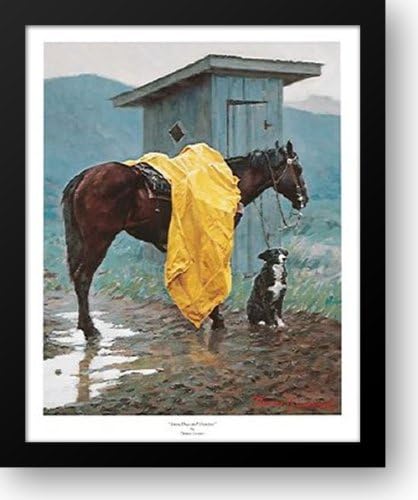 ArtDirect Rainy Days and Mondays 22x27 Framed Art Print by Lorimer, Thomas