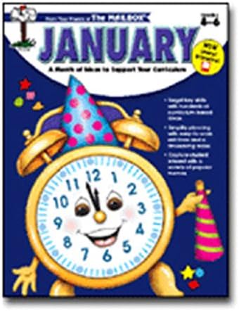 Amazon.com: THE EDUCATION CENTER Monthly IDEA Book January GR. 4-6 : Books