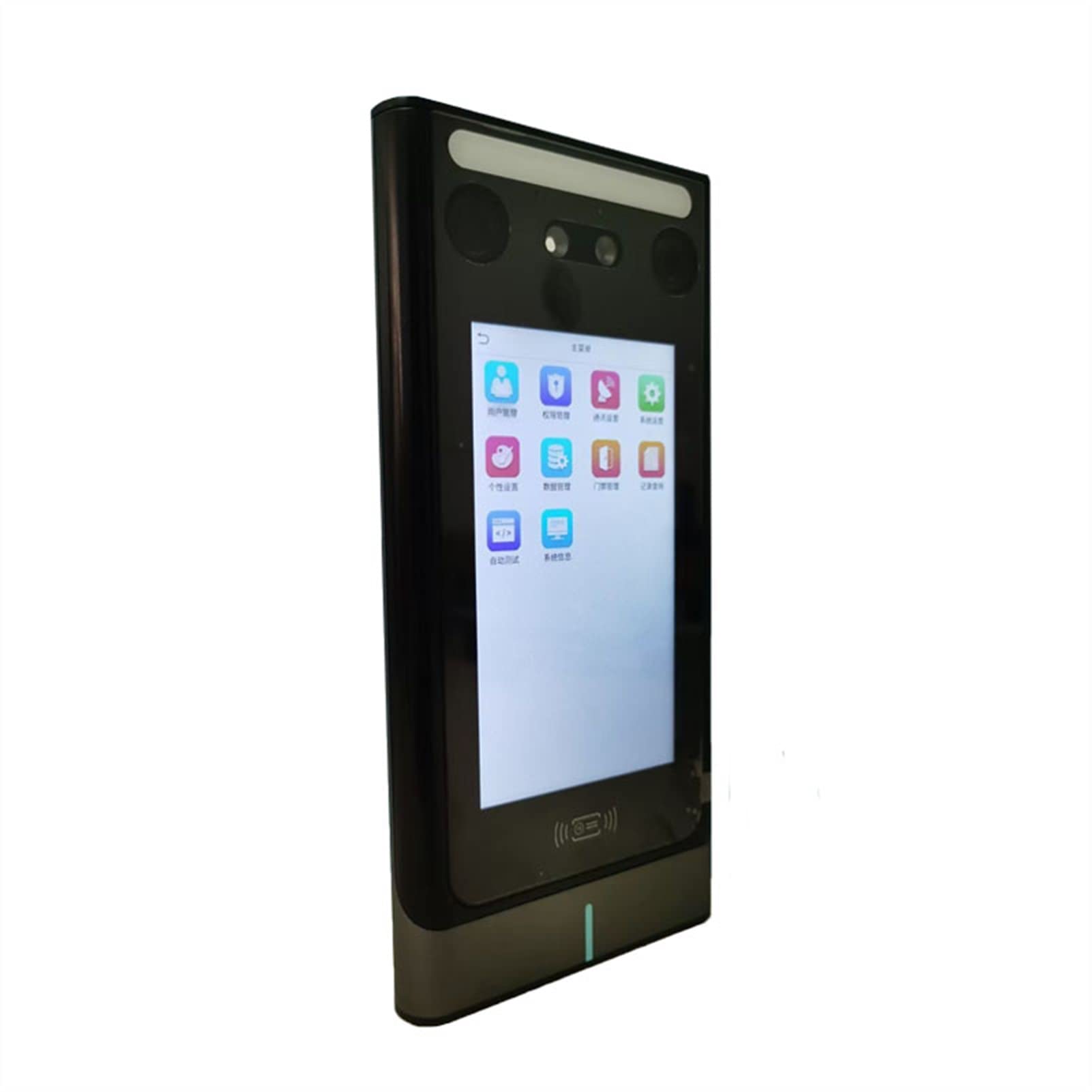Máquina de Asistencia TCP/IP con luz Visible, reconocimiento Facial de Palma de la Mano, Terminal de Asistencia, Sistema de Control de Acceso a Puertas con Tarjeta,Speedface-C4L-P-ID