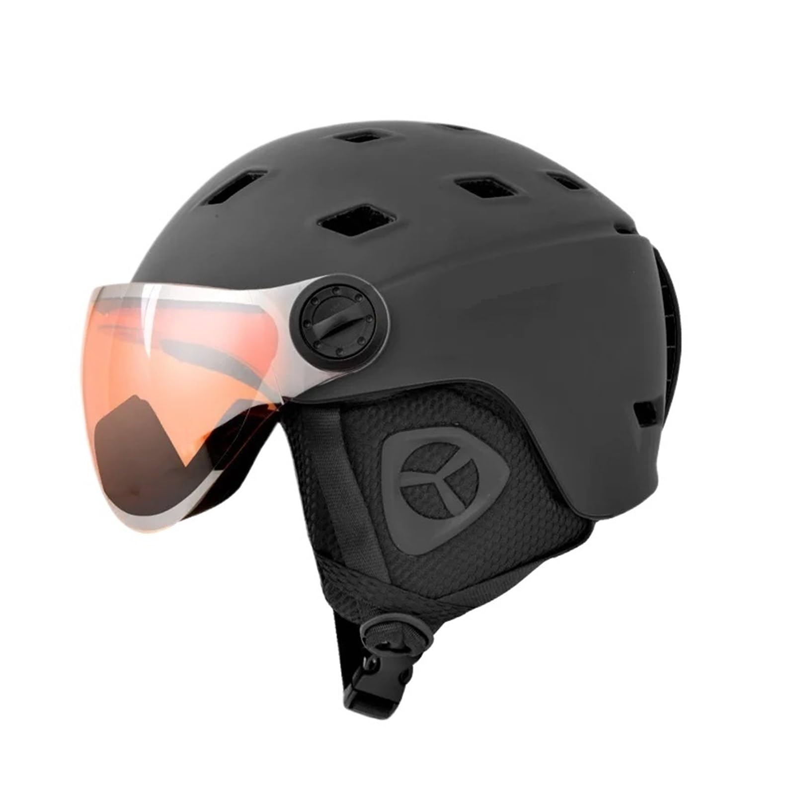 Przenośny Kask Narciarski Gogle Śniegowe Snowboardowa Czapka Ochronna Outdoor Sprzęt Narciarski Sportowa Ochrona Głowy Mężczyźni I Kobiety Kaski Śnieżne Szerokie Zastosowanie