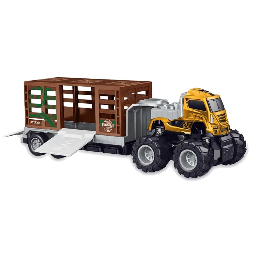 DARVICE 1:43 Diecast Alloy Models Animal Transport Vehicle Truck Friction Power Big Truck Toys Miniature Car Vehicle Toy for Kids (B0D9RJ7FGJ) Amazon Price History, Amazon Price Tracker