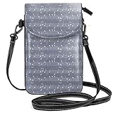 ☀ Passport purse bag dimension: Length 8.0in * Height 7.6in . Phone purse holder perfect size to fit most of the smart mobile phones with a big screen.