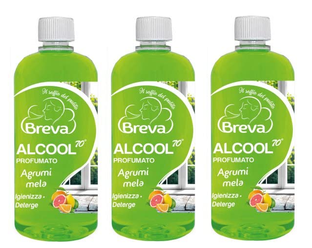 ALCOOL COLORATO 70° PROFUMATO AGRUMI - MELA 750 ML (3)