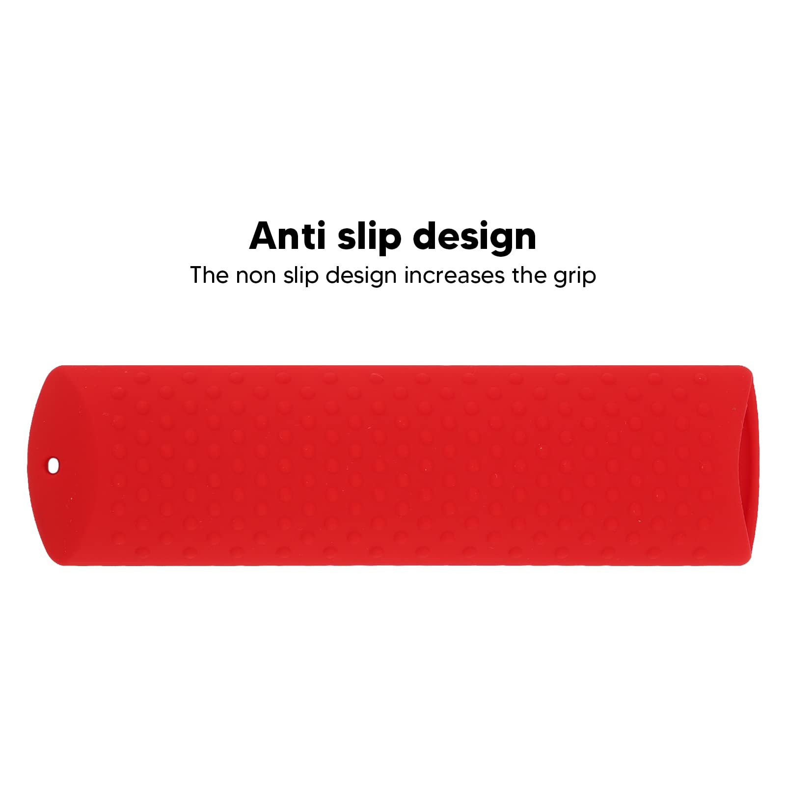 Funda Protectora de Silicona Respetuosa con la Piel para Fire TV Stick 2018, Funda a Prueba de Golpes con Control Remoto para Niños (Rojo)