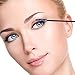 eBoot 300 Pieces Colored Disposable Mascara Wands Eyelash Eye Lash Brush Makeup Applicators Kit (Black Handle, Multicolor Head)