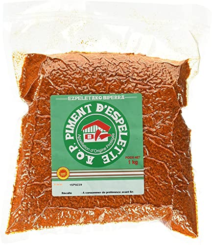 Terre Exotique Pimenton De Espelette Aop (Doc) En Polvo, 1 Kg