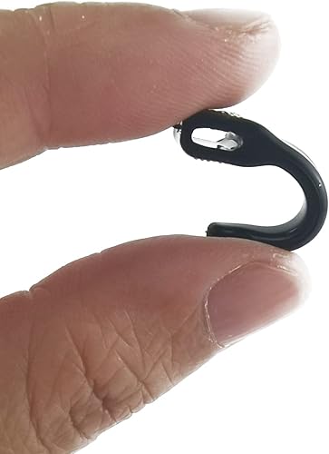 Miniatura 5 de NSBELL 20 pares de ganchos antideslizantes para las orejas, para niños y adultos, soporte deportivo para correa de gafas, retenedor de gafas, gancho