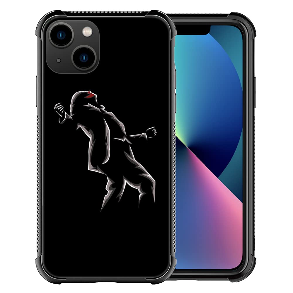 Hensuske Case Compatible with iPhone 13 Mini,Joker Dance 13 Mini Cases for Boys Men,Fashion Patterns Non-Slip Shock Absorption Soft TPU Bumper Cover Case Compatible with iPhone 13 Mini 5.4 inch