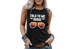 Talk to Me Goose Tank Top: Elevate Your Wardrobe with Comfort and Style