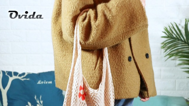 Bolso Tote de Crochet Ovida para Playa y Uso Diario miniatura 7