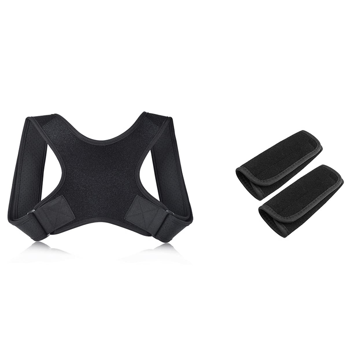 KASTWAVE Posture Corrector For Men | Universal Fit Adjustable Upper Back Brace For Clavicle To Support Neck, Back and Shoulder Pain Relief Kyphosis Straightener Spine Support