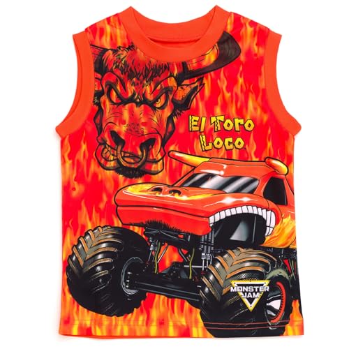 Ensemble Monster Jam 3 pièces en éponge résistant pour garçon actif