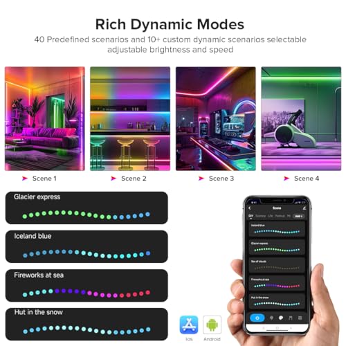 Image of SEZO 2.4G WiFi SPI RGB Controller DR03W & RC03RF RF Remote Kit Tuya APP /Smart Life /Google Home /Alexa Control Support WS2812B WS2811 WS2813 WS2815 etc Addressable RGB LED Strip STA Mode