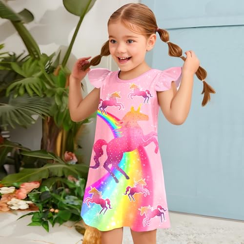 Girl 2PCS Princess Dress Kids Casual Outfit Toddler Long Sleeve Gown Playwear3