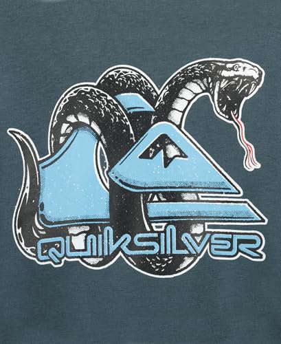 Image of Quiksilver Boys' Pullover Hoodie Sweatshirt, Soft & Comfortable Fleece, Front Pocket