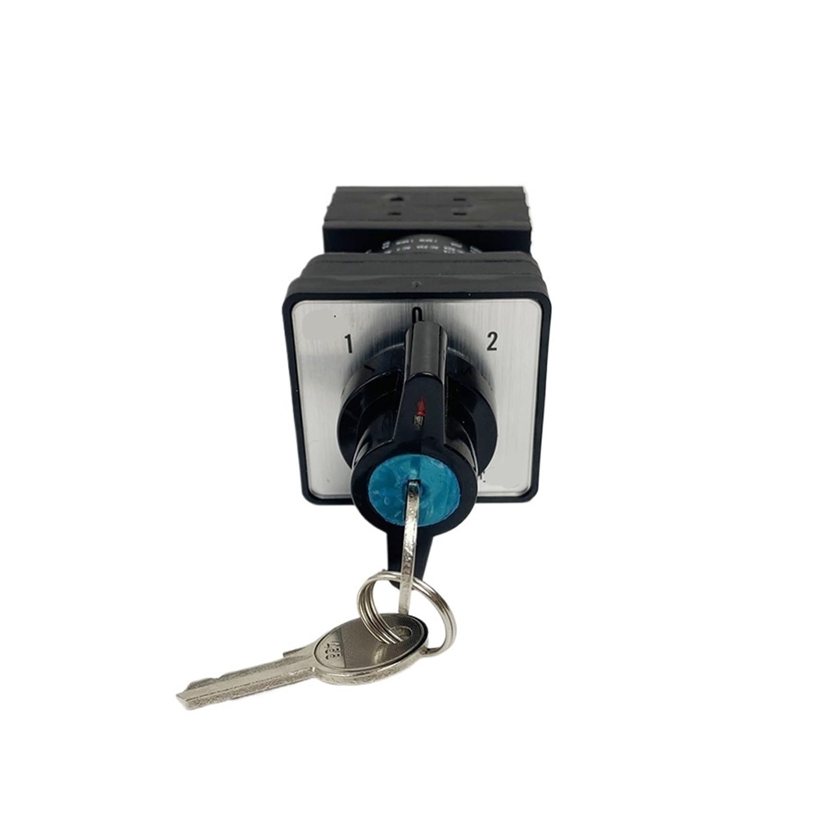 Interruptor de leva de cambio rotatorio de 3 posiciones con llave, 2 polos, 690 V, 20 A, circuito de control selector, doble potencia YMW42S-20/2