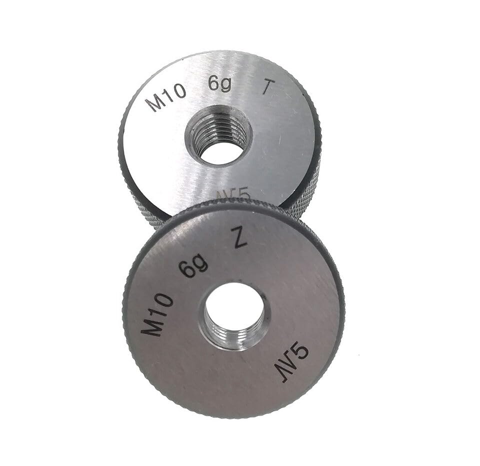 Thread Ring Gage M10 X 1.5 6g Threaded Ring Gauge GO NOGO ISO Metric M10X1.5