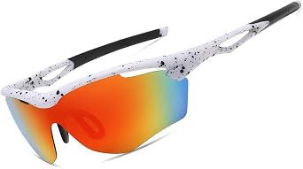 Polarized Sport Sunglasses for Men Women Rectangle Sun Glasses
