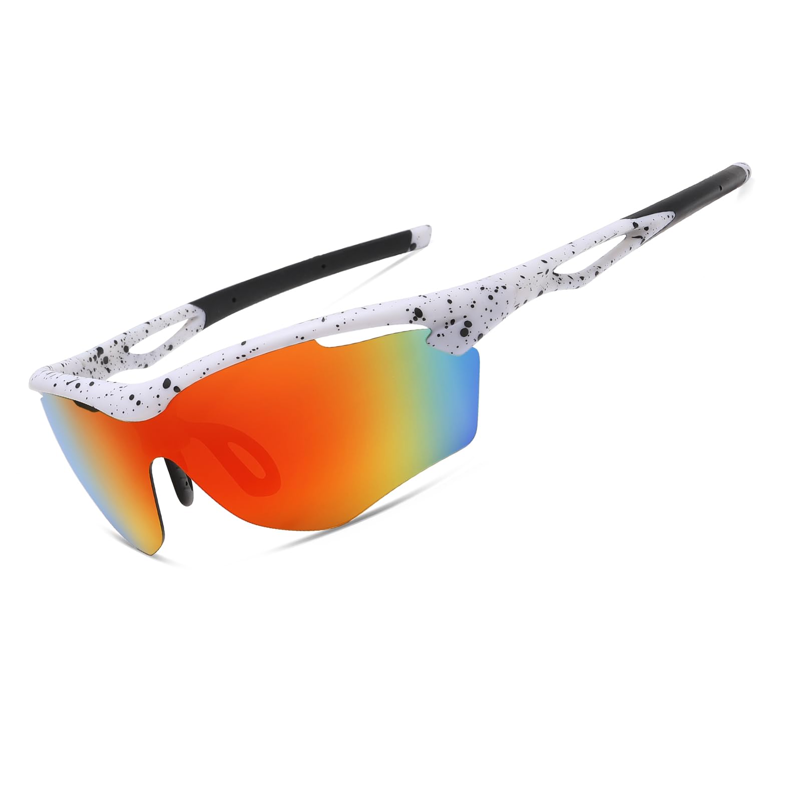 Spolaryzowane sportowe okulary przeciwsłoneczne mężczyźni kobiety ochrona UV400 prostokątne okulary przeciwsłoneczne do biegania kolarstwa baseball wędkarstwo