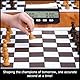 KBIBCK Schachuhr Timer, Digitaler Schach Timer, Professionelle Schachuhr Timer, 3-in-1 Tragbare Schachuhrmit Zeitbonus und Verzögerungsfunktionen, Ideal für Schach und 2-Spieler-Brettspiele