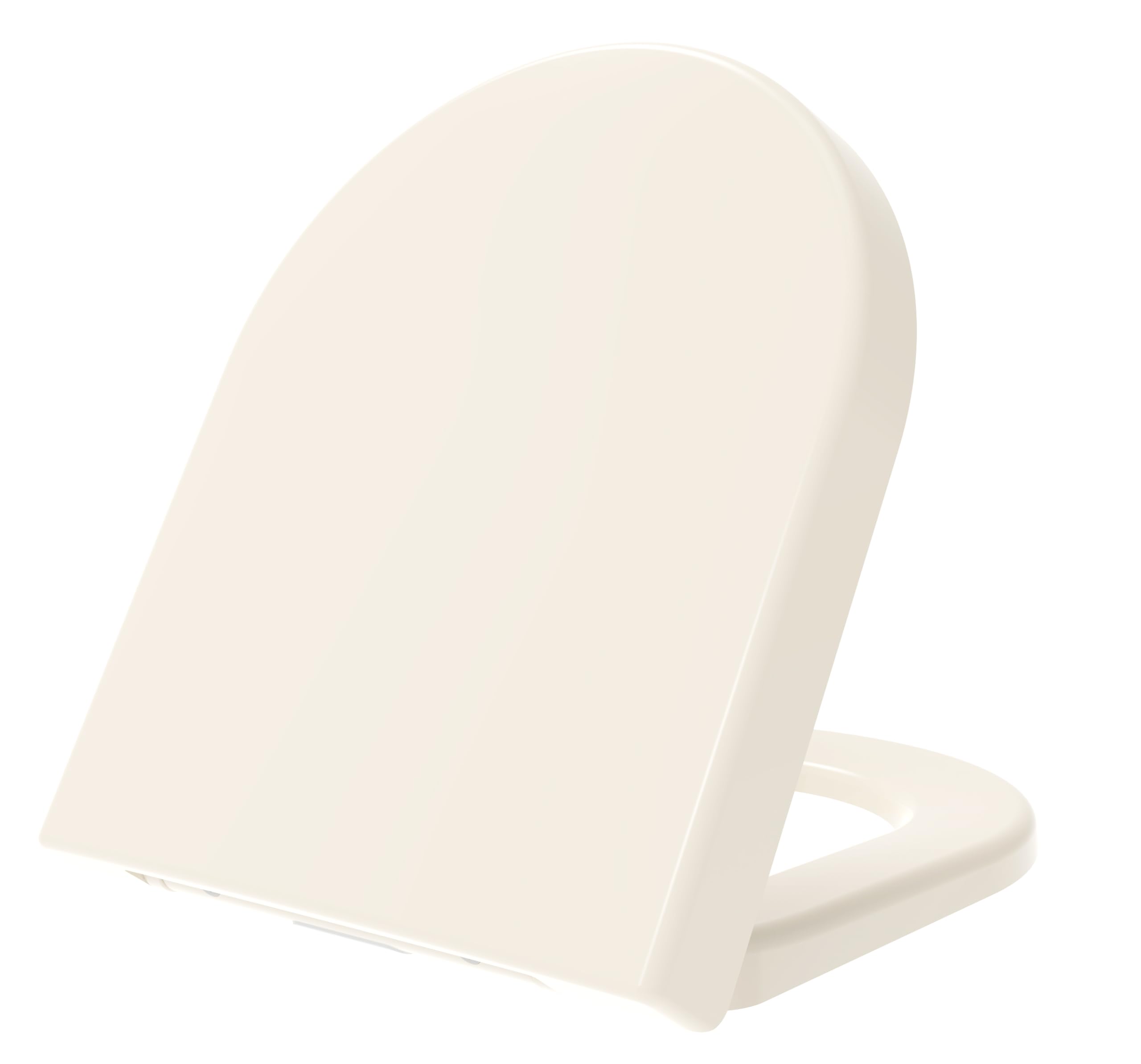 Grünblatt Toilet seat suitable for Villeory & Boch Subway soft-close mechanism and removable for cleaning, high-quality Duroplast material (subway with standard mounting Pergamon)