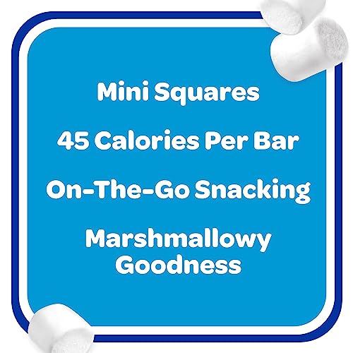 Rice Krispies Treats Mini Marshmallow Snack Bars, Kids Snacks, Variety Pack, 24.8oz Box (64 Bars)