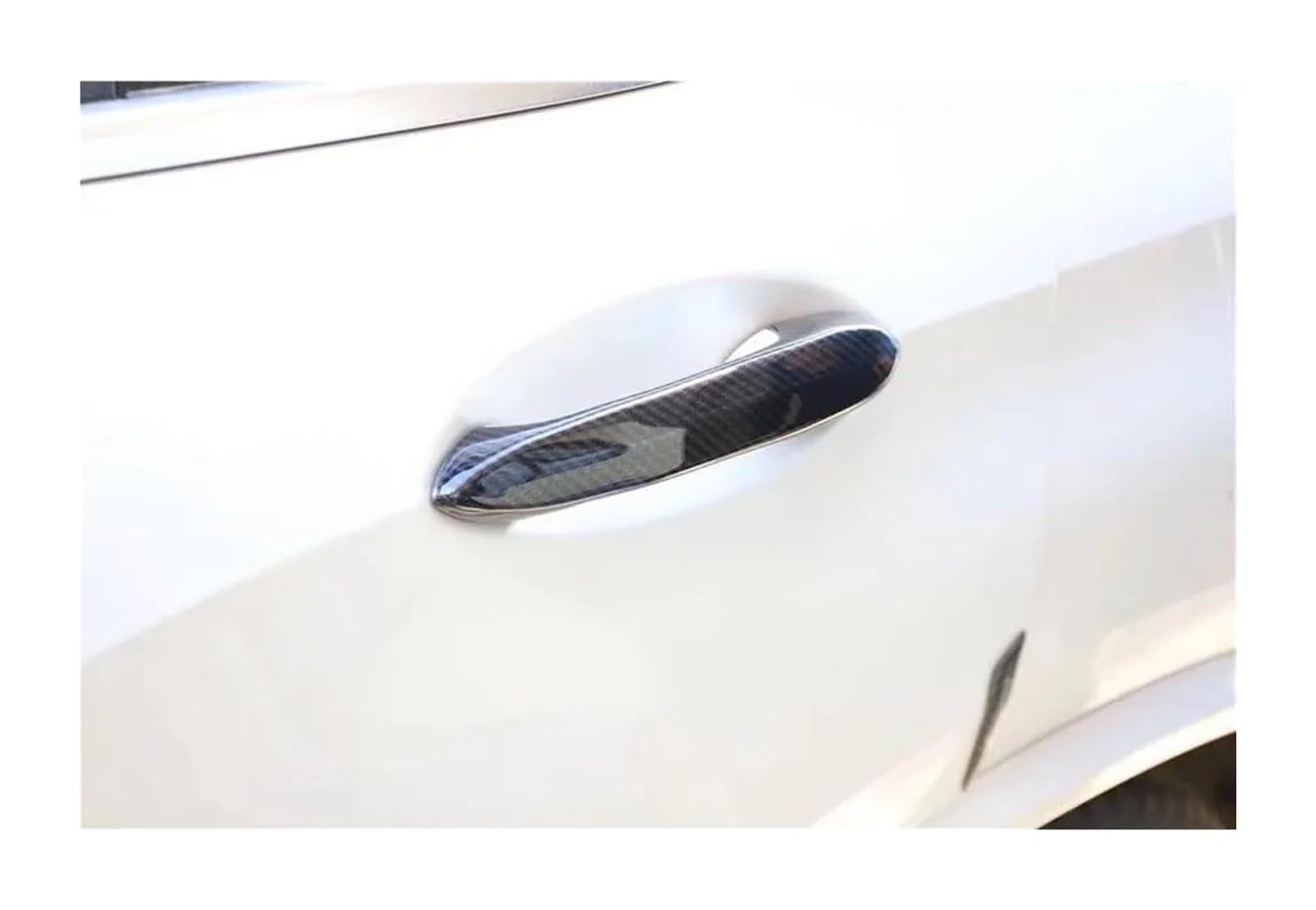 Für X5 2019 2020 2021 Auto Außentür Griff Trim Abdeckung Dekoration Zubehör ABS Abdeckung Für Außentürgriffe(Schwarz)