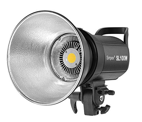 Simpex SL-100 100W 5600K White Version LCD Panel LED Video Light Continuous Output Elinchrom Mount Studio Light Simpex SL-100 100W 5600K White Version LCD Panel LED Video Light Continuous Output Elinchrom Mount Studio Light