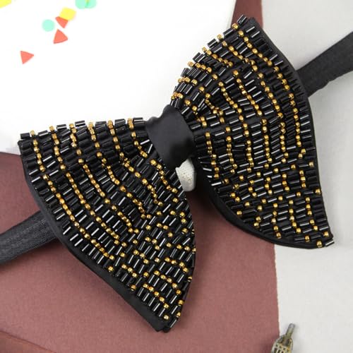 Image of Peluche Blingy-Sequin Bow Tie for Men