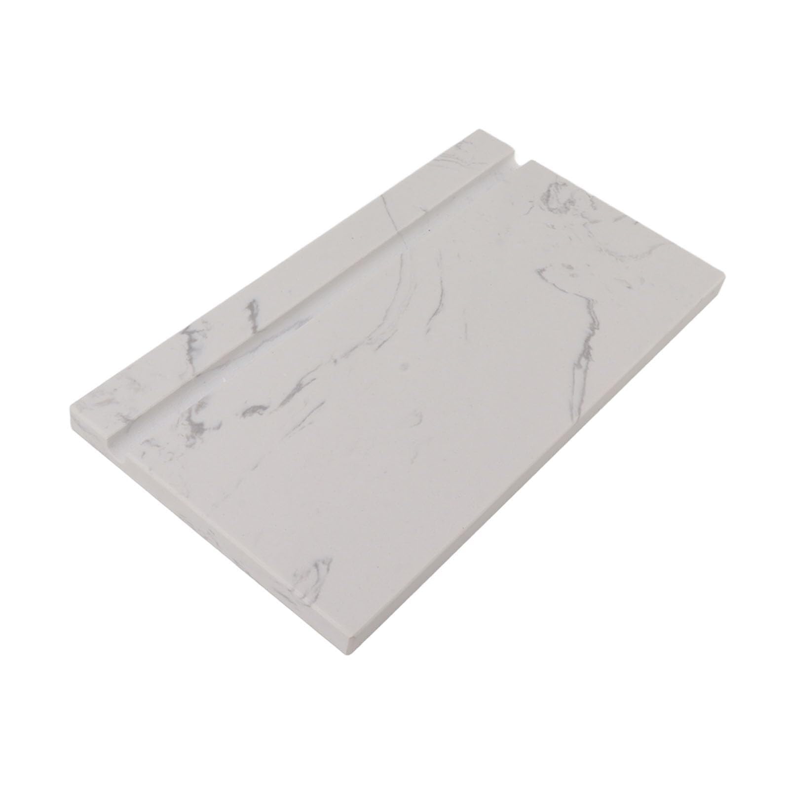 Estante para bañera – Bandeja de mesa para lavabo para champú y artículos esenciales – Almacenamiento de baño de alambre ajustable, color dorado y blanco