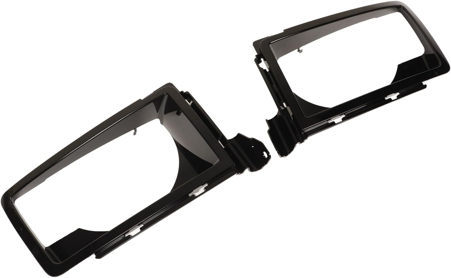 Headlight Bezel Trim Durable Gloss Black Decorative Frame for L663 2020-2023 for Car Beautification