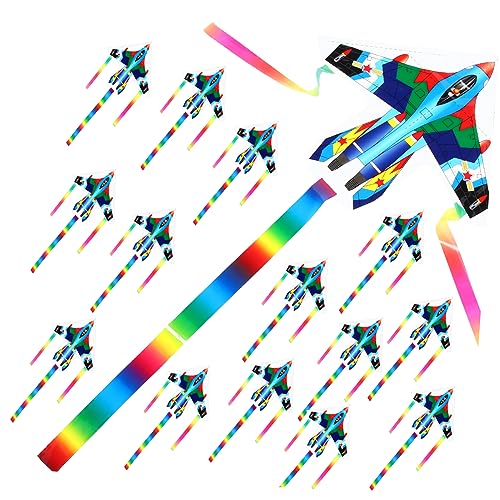 Toddmomy 20Pcs Cartoon Dynamic Kites for Lightweight Portable Flying for Outdoor Fun Design for Garden Playtime