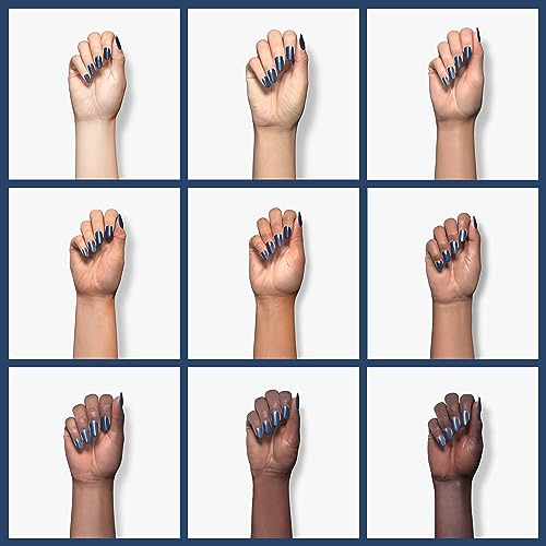 Image of Beetles Blue Gel Nail Polish 15ML Soak Off UV Gel for Fall Nail Art DIY