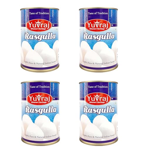 Image of YUVRAJ Rasgulla 500 Gm Sweets combo pack of 4 (500 Gm x 4)