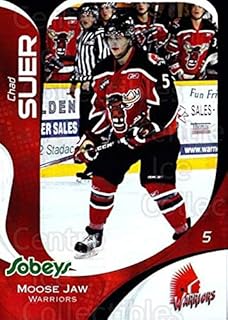 (CI) Chad Suer Hockey Card 2007-08 Moose Jaw Warriors 6 Chad Suer