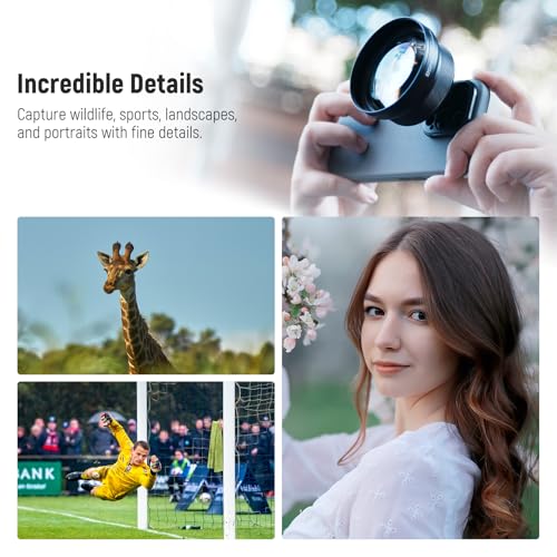 NEEWER HD 85MM Telephoto Phone Lens Only for 17mm Thread