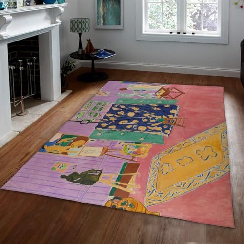 Tapis lavable en machine 200x300cm antidérapant Studio Kimonovintage