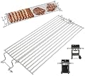 67027 Raised Warming Rack for Weber GS4 Spirit II/I 300 SER Spirit 2 Grill Replacement E310 E320 (2013-2017) Hanging Rack,2-sided Upper Rack for Webber Accessories Weber Spirit II 3 Burner Grill Parts